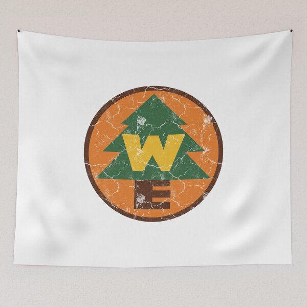 Item preview, Wilderness Explorer Vintage Distressed Crest Logo designed and sold by Pepeud.