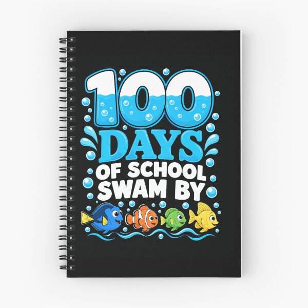 Item preview, 100 Days of School Underwater Fish Celebration designed and sold by anapldv.