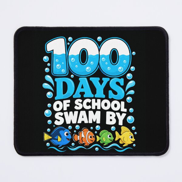 Item preview, 100 Days of School Underwater Fish Celebration designed and sold by anapldv.