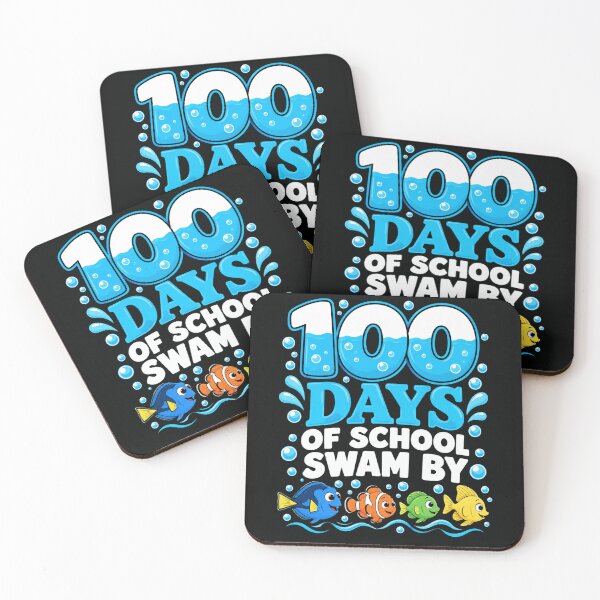 Item preview, 100 Days of School Underwater Fish Celebration designed and sold by anapldv.