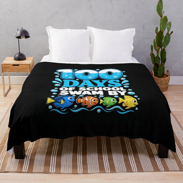 Item preview, 100 Days of School Underwater Fish Celebration designed and sold by anapldv.