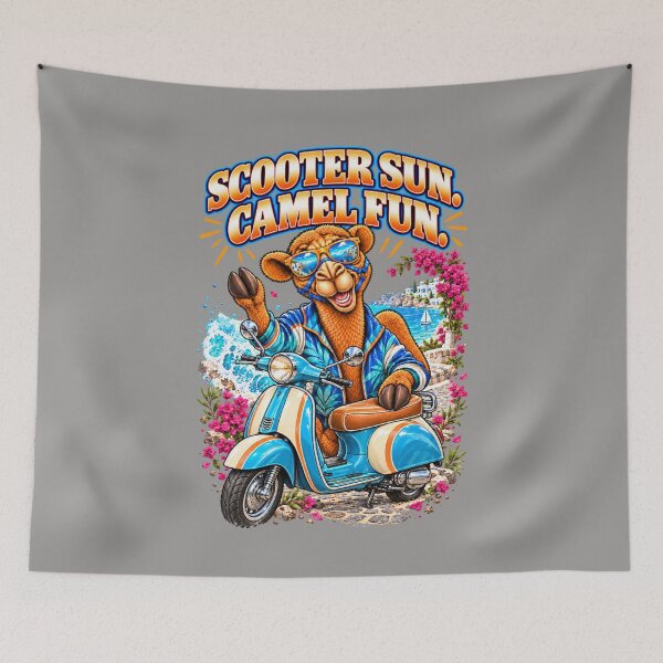 Item preview, Scooter Sun. Camel Fun – Funny Camel Scooter T-Shirt – Funny Camel T-Shirt Animal Graphic Camel T-Shirt designed and sold by Camel & Quirk.