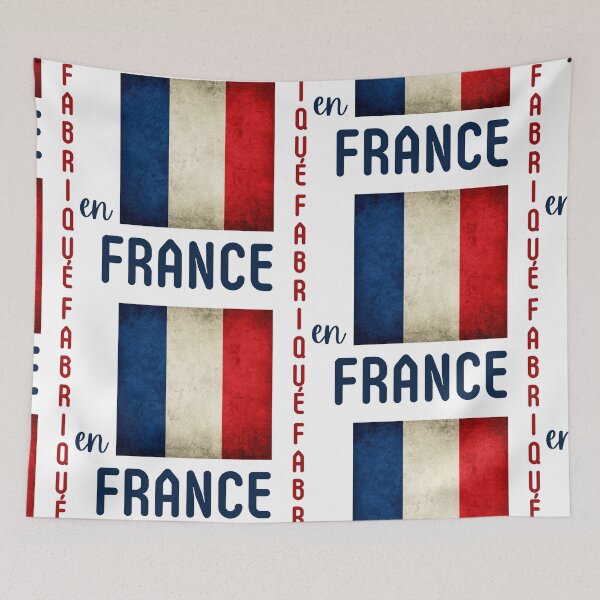 Item preview, Fabriqué en France avec le Tricolore designed and sold by AndysTeeShop.