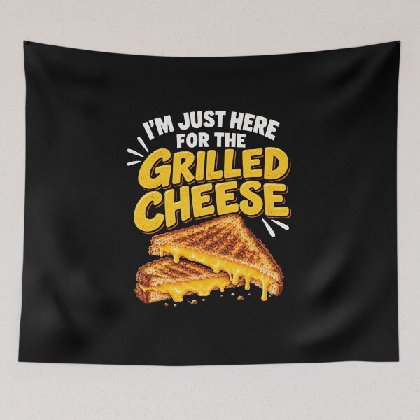 Item preview, grilled cheese I’m Just Here For The Melty Sandwich designed and sold by anapldv.