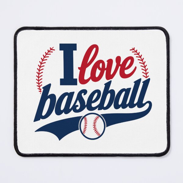 Item preview, I Love Baseball designed and sold by GoodPlaceToShop.