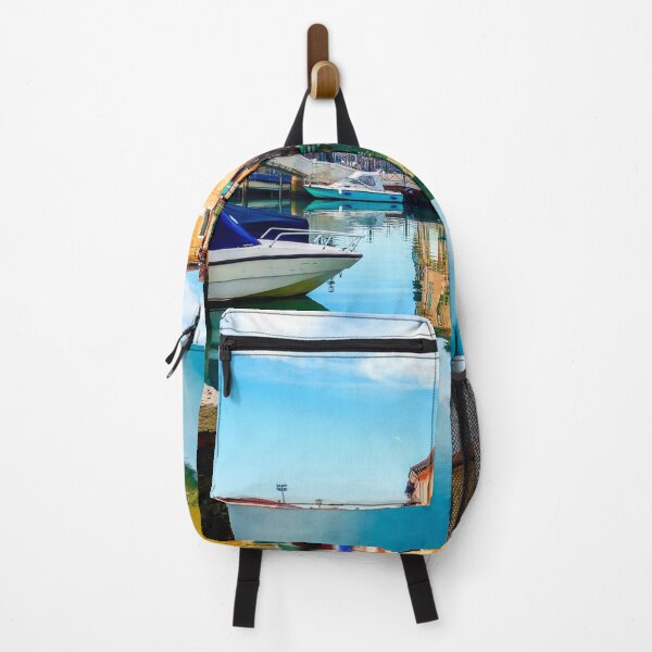 Item preview, Venice Canal Boats - Italian Waterway Art designed and sold by Gustavo Navarro.