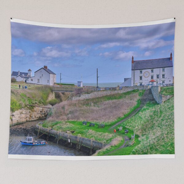 Item preview, Kings Arms Pub, Seaton Sluice Harbour designed and sold by Violaman.
