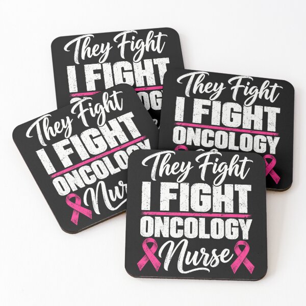 Item preview, breast cancer nurse awareness fight oncology nurse designed and sold by anapldv.
