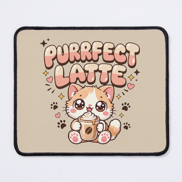 Item preview, Purrfect Latte designed and sold by Lisetta Collection.
