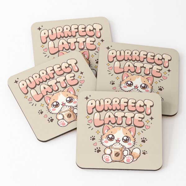 Item preview, Purrfect Latte designed and sold by Lisetta Collection.