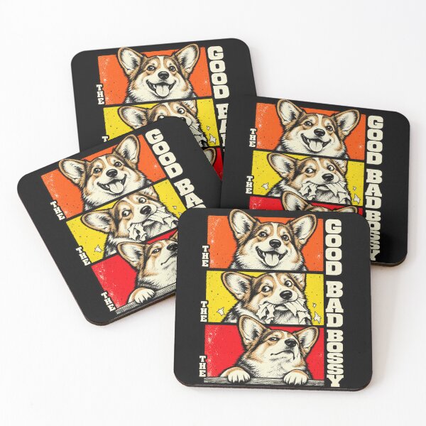 Item preview, Corgi - The Good, The Bad, The Bossy designed and sold by inkstyl.