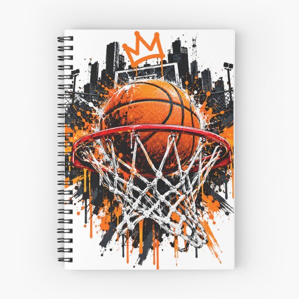 Aperçu de l'œuvre Streetball Basketball Basket Couronne Graffiti Art Urbain créée et vendue par LongIslandDesgn.
