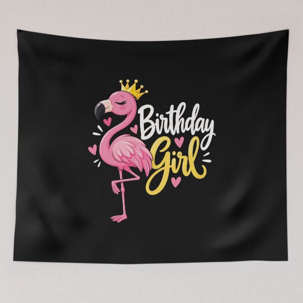 Item preview, Flamingo Birthday Girl Crown Pink Party Celebration designed and sold by anapldv.