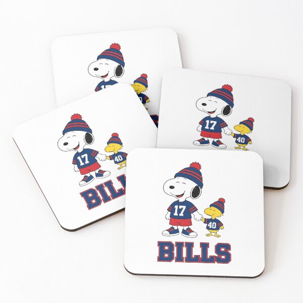 Item preview, Snoopy Woodstock Buffalo Bills designed and sold by PastelNightfall.