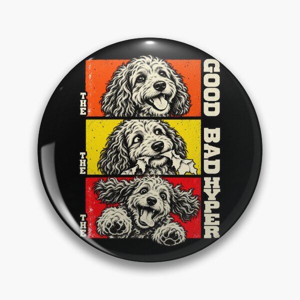 Item preview, Cockapoo - The Good, The Bad, The Hyper designed and sold by inkstyl.