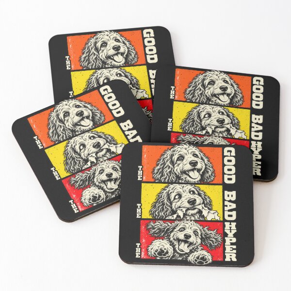 Item preview, Cockapoo - The Good, The Bad, The Hyper designed and sold by inkstyl.
