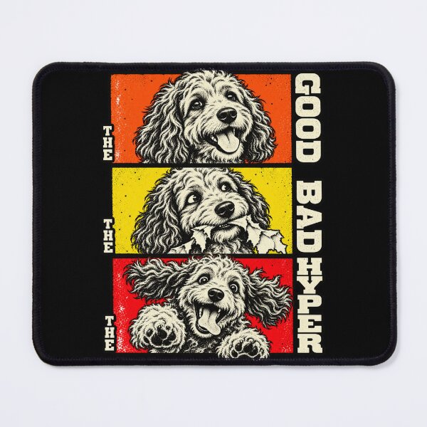 Item preview, Cockapoo - The Good, The Bad, The Hyper designed and sold by inkstyl.
