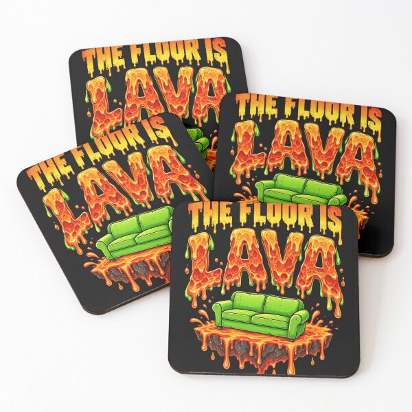 Item preview, lava floor is melting surreal pizza couch art designed and sold by anapldv.