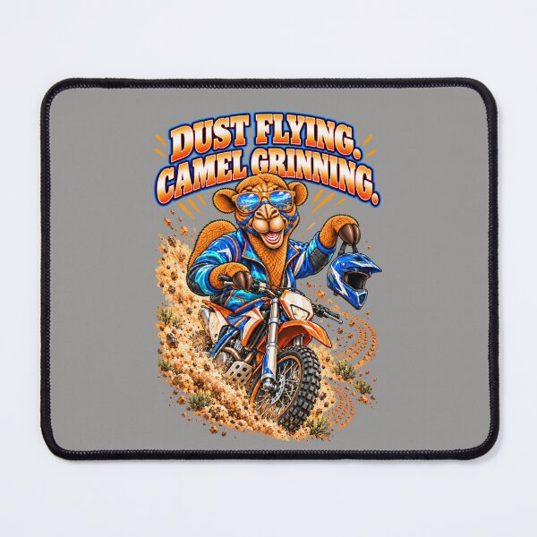 Item preview, Dust Flying. Camel Grinning – Funny Camel Biker T-Shirt – Funny Camel T-Shirt Animal Graphic Camel T-Shirt designed and sold by Camel & Quirk.