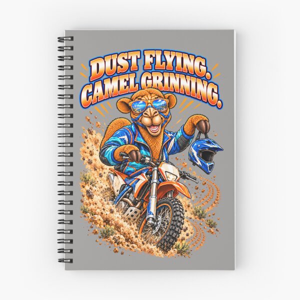 Item preview, Dust Flying. Camel Grinning – Funny Camel Biker T-Shirt – Funny Camel T-Shirt Animal Graphic Camel T-Shirt designed and sold by Camel & Quirk.