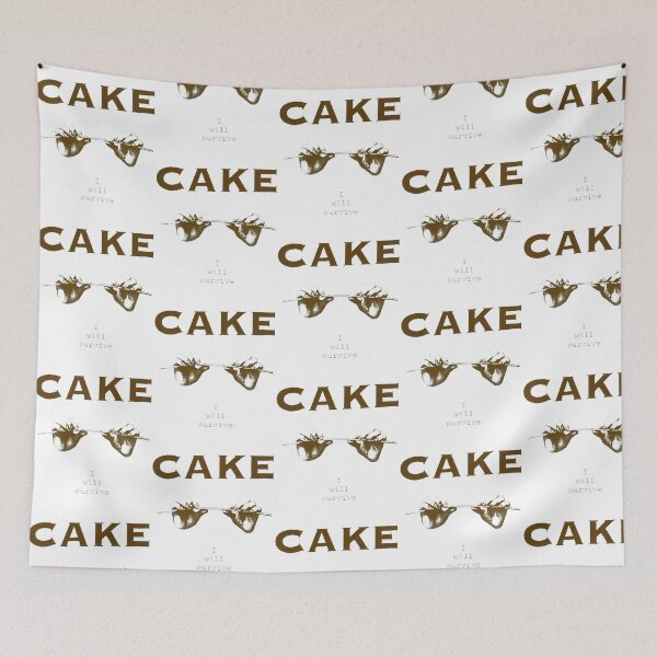 Item preview, C A K E  I  W I L L  S U R V I V E designed and sold by airate-lford.