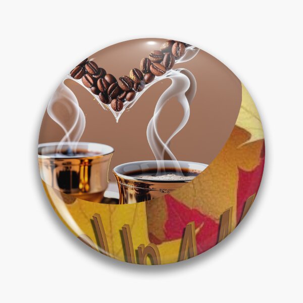 Item preview, Cozy Autumn Coffee Cup And Fall Leaves designed and sold by hepopatterns.