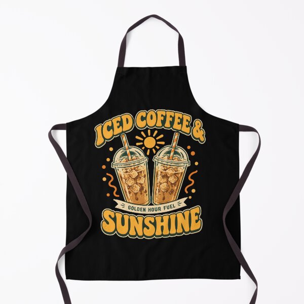 Item preview, Iced Coffee And Sunshine Retro Summer designed and sold by metalsnak.