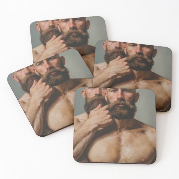 Item preview, Bearded Lean Muscled Daddies designed and sold by ChanningsPinups.