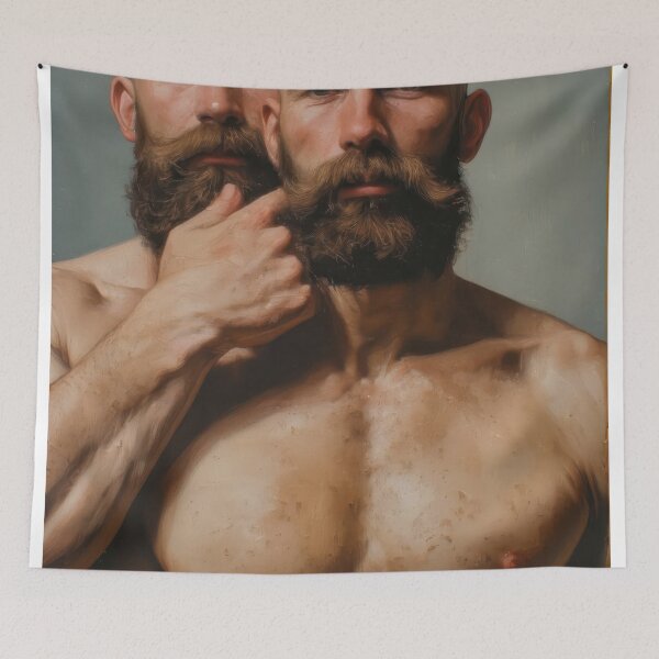 Item preview, Bearded Lean Muscled Daddies designed and sold by ChanningsPinups.