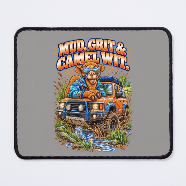 Item preview, Mud, Grit & Camel Wit – Funny Camel Off-Road T-Shirt – Funny Camel T-Shirt Animal Graphic Camel T-Shirt designed and sold by Camel & Quirk.