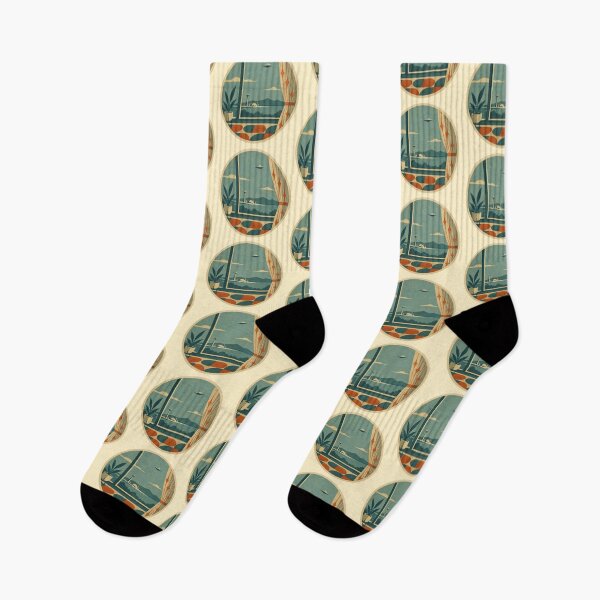 Item preview, Retro UFO – Outside My Window designed and sold by mellow-koko.