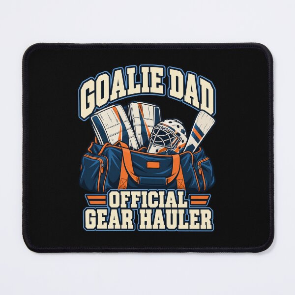 Item preview, Goalie Dad Official Gear Hauler Hockey Humor designed and sold by ArtHavenDesign.