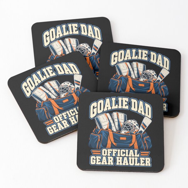 Item preview, Goalie Dad Official Gear Hauler Hockey Humor designed and sold by ArtHavenDesign.