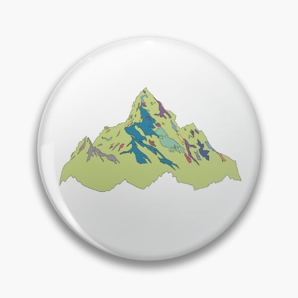 Item preview, First Light Everest - Geometric Alpine Peak Art designed and sold by iampaulmorris.