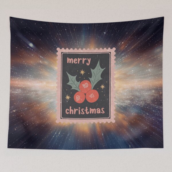Item preview, Merry Christmas Quote Holiday Art designed and sold by stormk10.