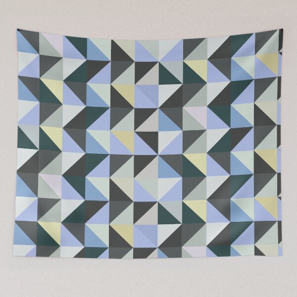 Item preview,  Zebra Stripes Triangle Textile designed and sold by AfricanMuse.