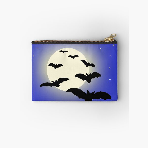 Item preview, Flock of Bats in Full Moon - Spooky Halloween Night Digital Art designed and sold by ArtisticJump.