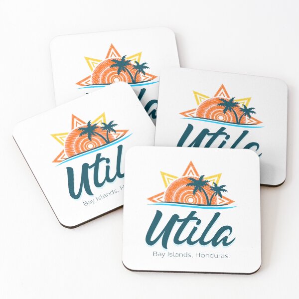 Item preview, Utila Sunset - Bay Islands Travel Art designed and sold by Gustavo Navarro.