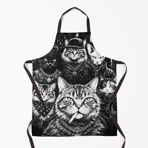 Item preview, Gangster Cats Neighborhood Alley Cat Mafia Cool Pet Graphic designed and sold by lobro.