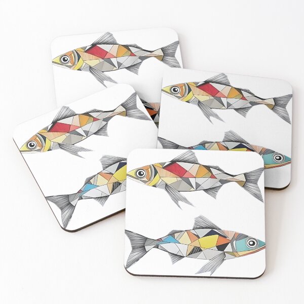 Item preview, stained glass mosaic fish designed and sold by PhiloDoh.