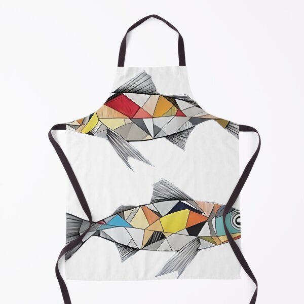 Item preview, stained glass mosaic fish designed and sold by PhiloDoh.