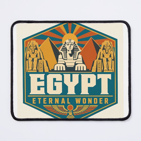Item preview, Egypt Graphic Image designed and sold by VinImages.