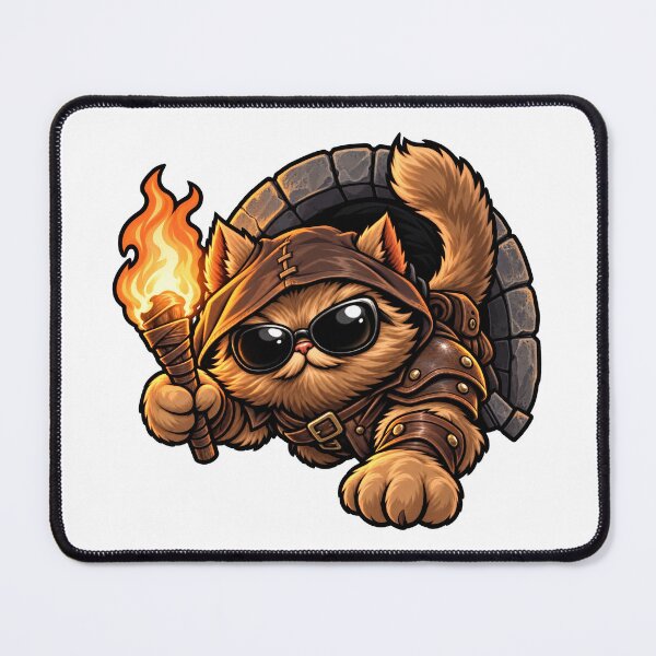Item preview, Dungeon Crawl Cat Rogue designed and sold by OPanshop.