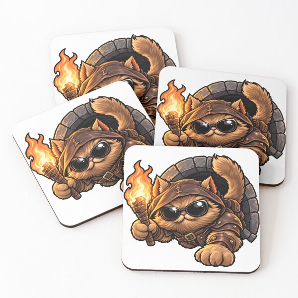 Item preview, Dungeon Crawl Cat Rogue designed and sold by OPanshop.