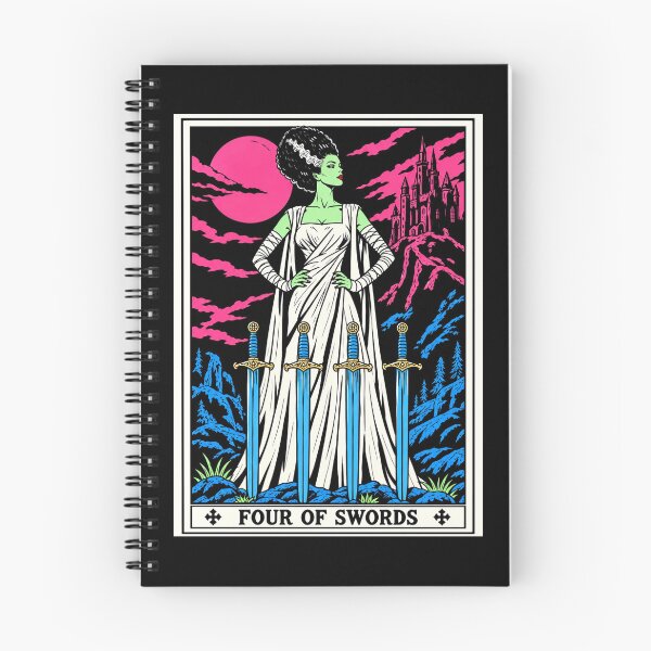 Item preview, Four of Swords designed and sold by PopFright Art Company .