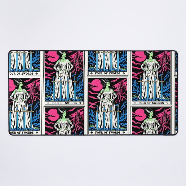 Item preview, Four of Swords designed and sold by PopFright Art Company .