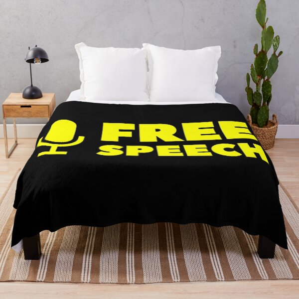 Item preview, Free Speech - Liberty and Voice Text Art designed and sold by Gustavo Navarro.