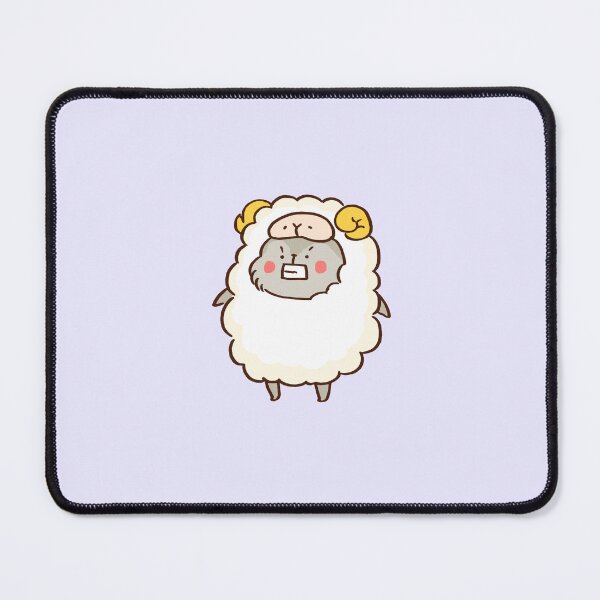 Item preview, Wolf Wearing a Sheep Costume designed and sold by Chunu Doodles.