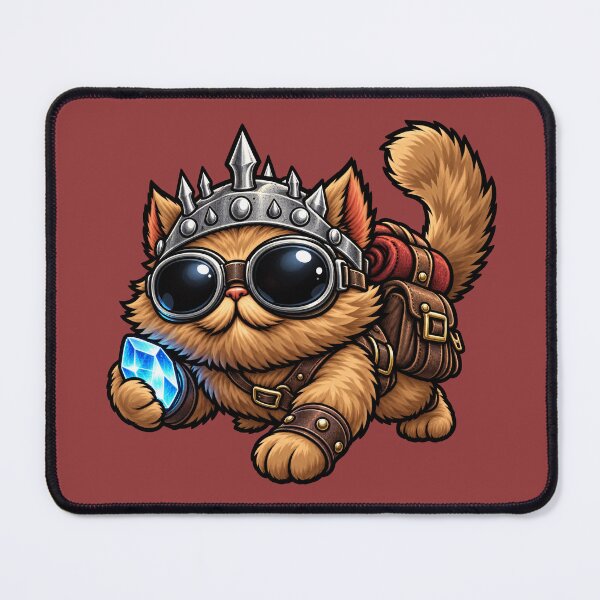 Item preview, Crystal Dungeon Adventurer Cat designed and sold by OPanshop.