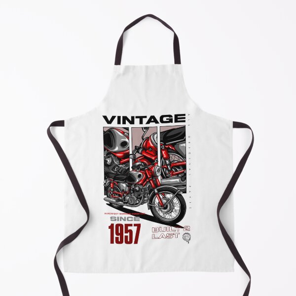 Item preview, Vintage Motorcycle Bikers Motorbike Birthday 1957 designed and sold by JRRTs.